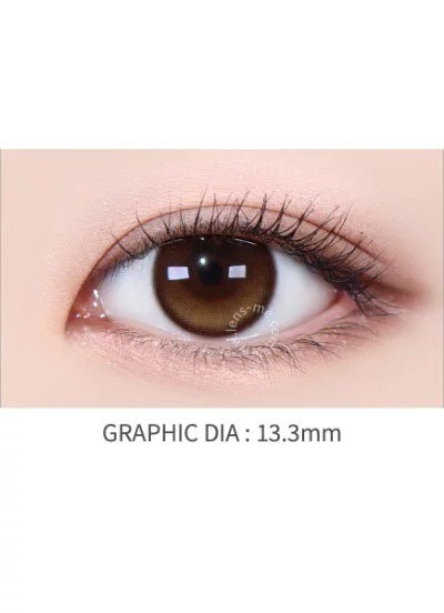 [散光] Lensme Torica 1 Month Kuring Brown｜月拋散光彩妝隱形眼鏡｜每盒2片