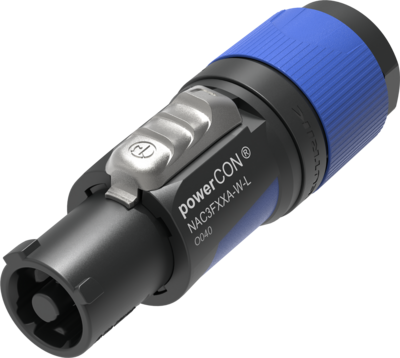 Neutrik powerCON® XX Series NAC3FXXA-W-L