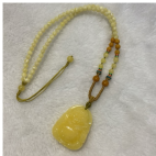 MH/THL新蜜弥勒佛套装（圆珠配链）A45