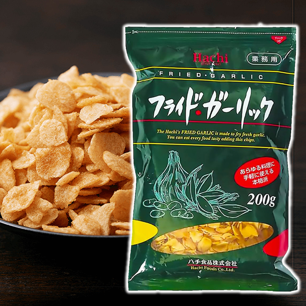 日本 Hachi 王品 御用 炸蒜片 200g 業務量販袋