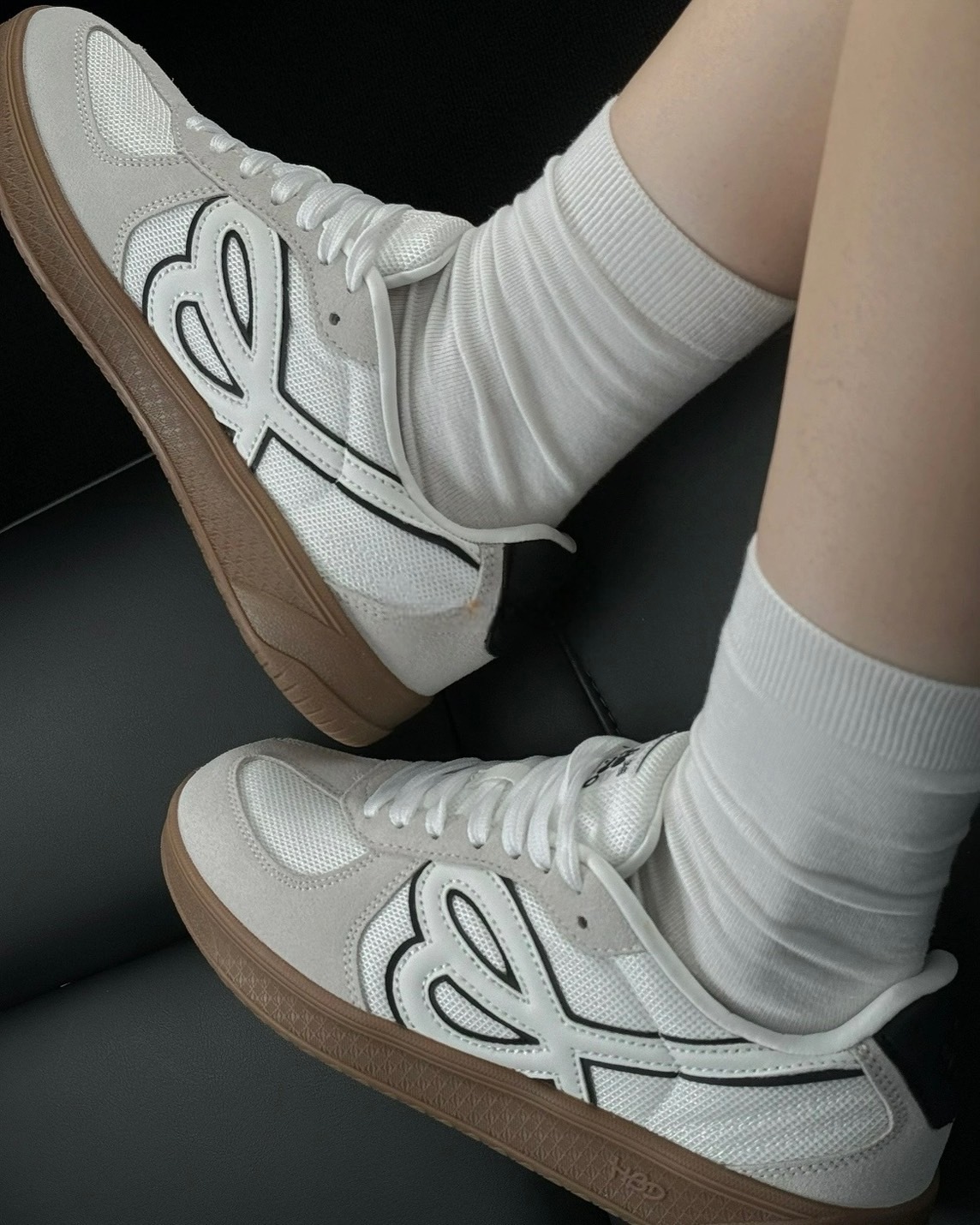 HBD x We Flower 聯名 德訓鞋 小花鞋 經典白