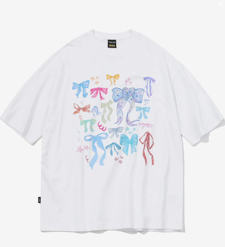 CPGN STUDIO / DTP Fancy Ribbon Short T-shirt / white /  JUL25