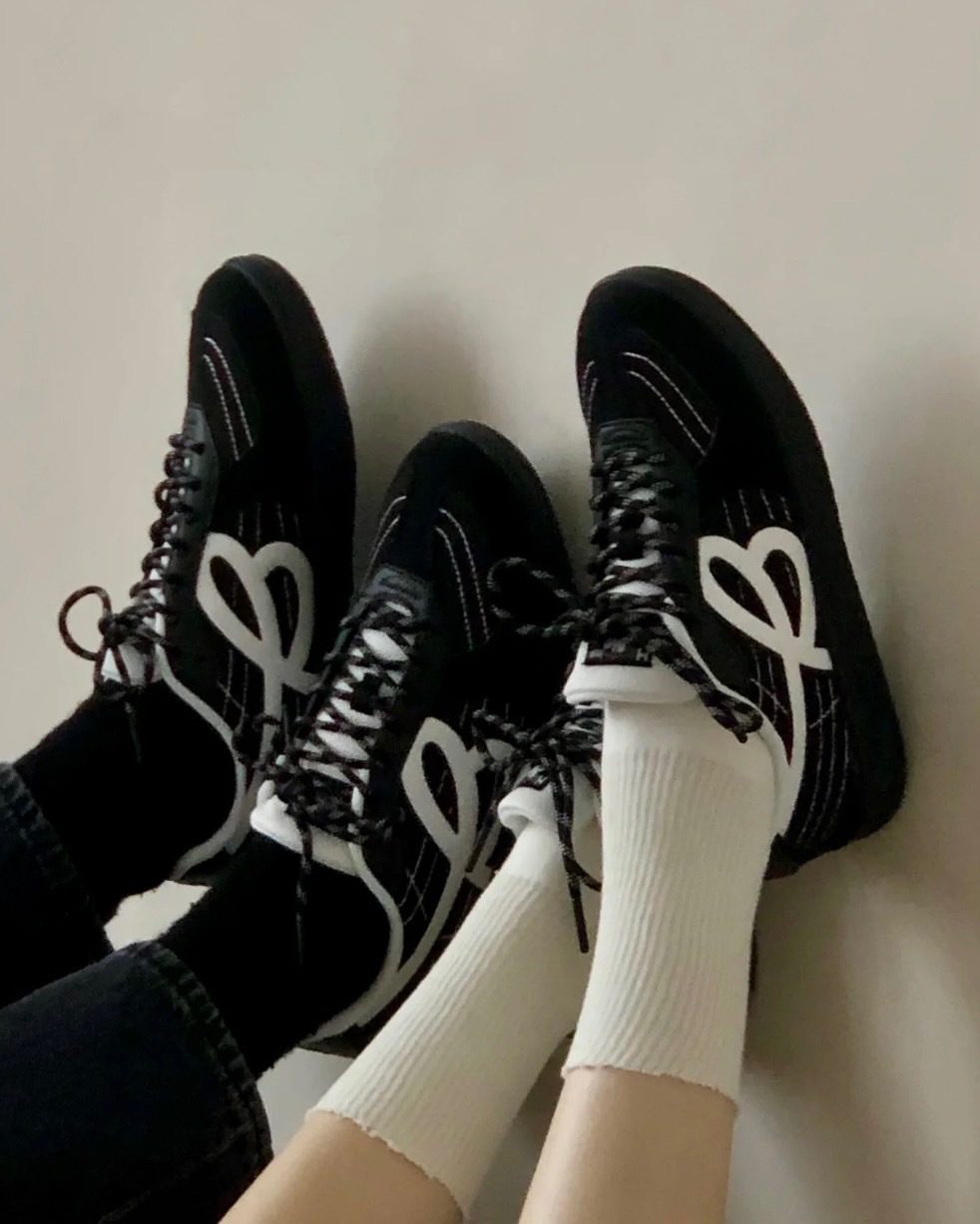 HBD x We Flower 聯名 德訓鞋 小花鞋 失重黑