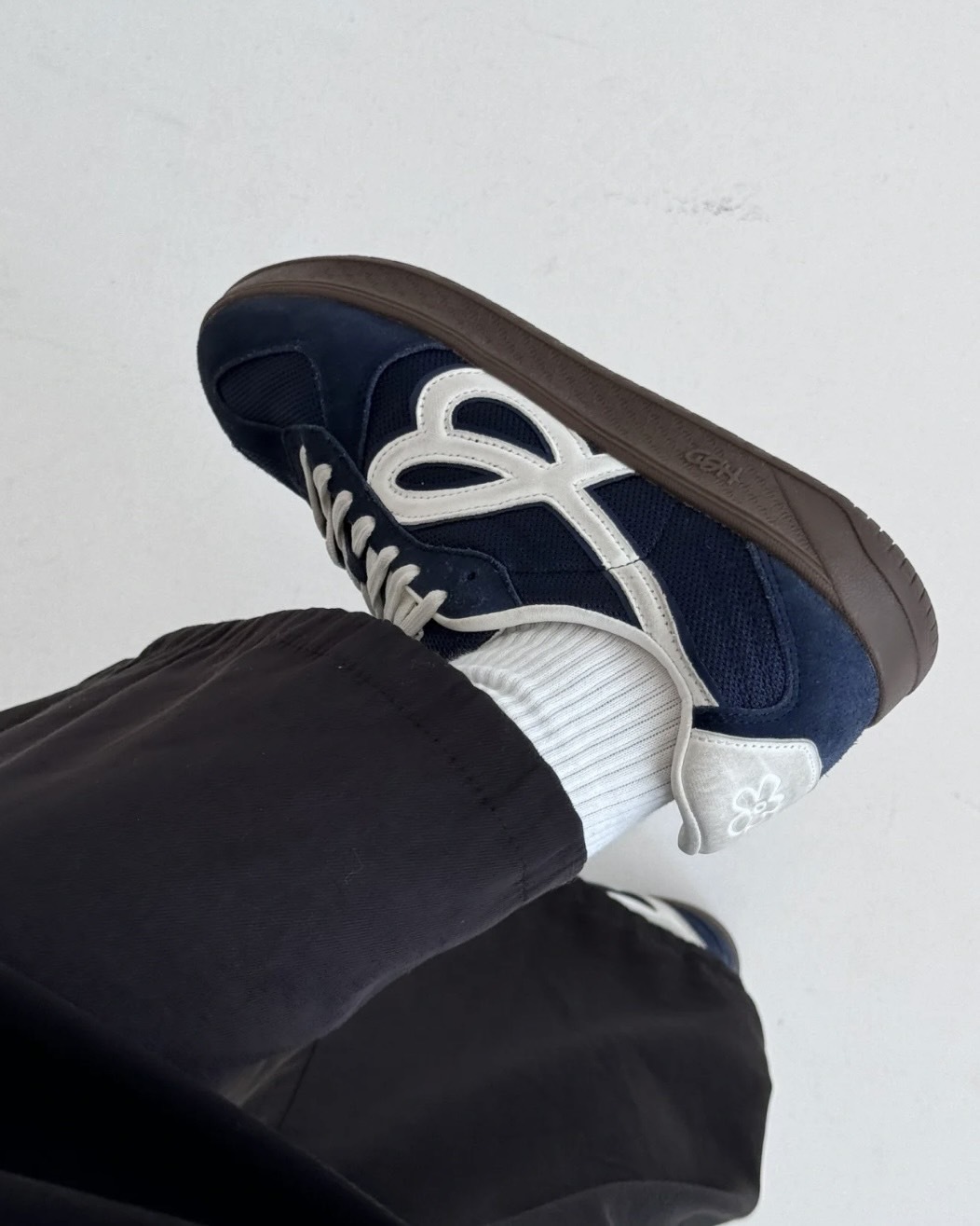 HBD x We Flower 聯名 德訓鞋 小花鞋 復古藍