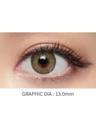 [散光] Lensme Torica 1 Month Holoris EuropeFit Brown｜月拋散光彩妝隱形眼鏡｜每盒2片