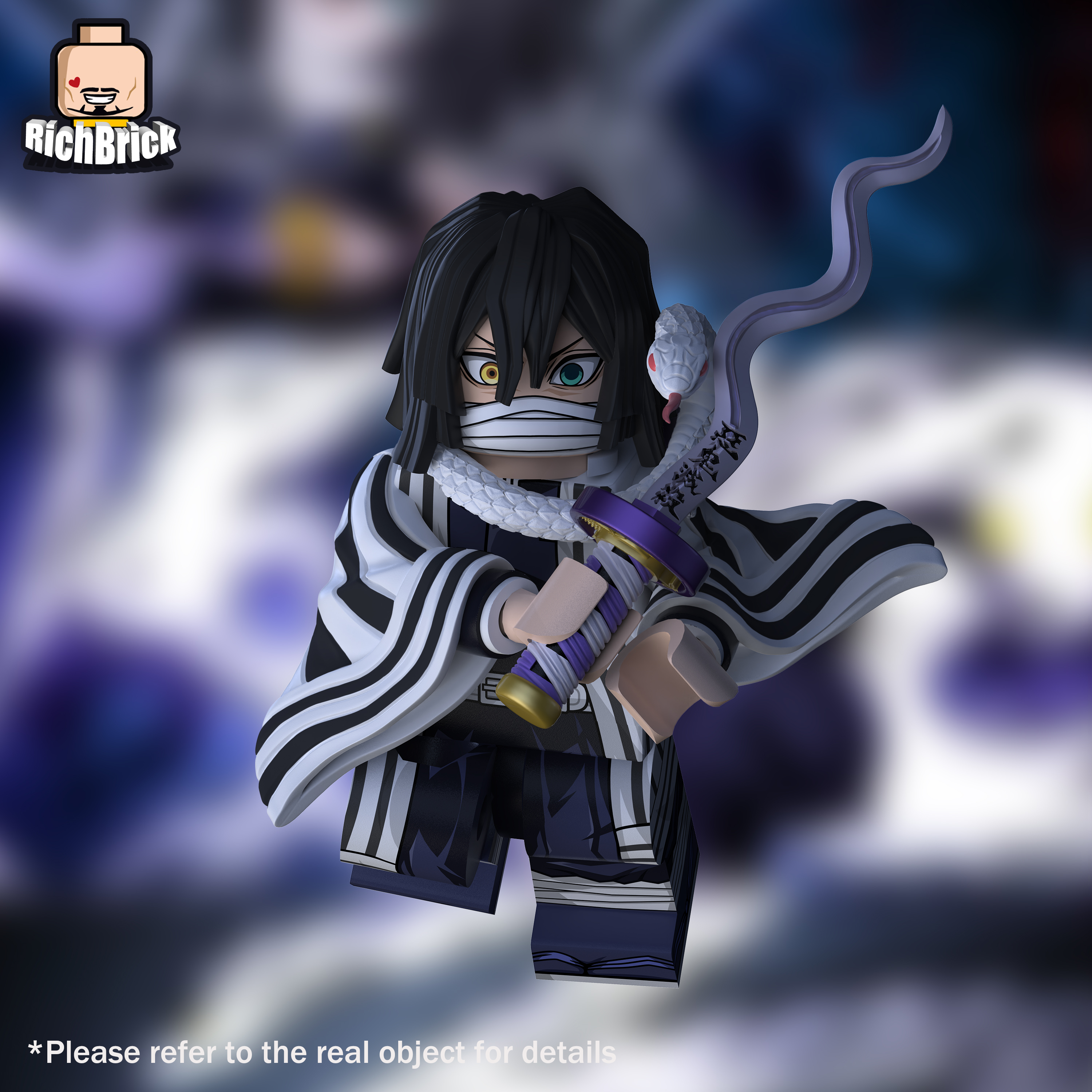 【預訂】【RichBrick】蛇柱