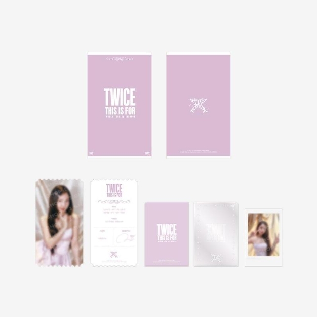 TWICE THISISFOR ソウル 2日目 入場特典 TWICE THISISFOR ソウル 2日目 入場特典 TWICE THISISFOR ソウル 2日目