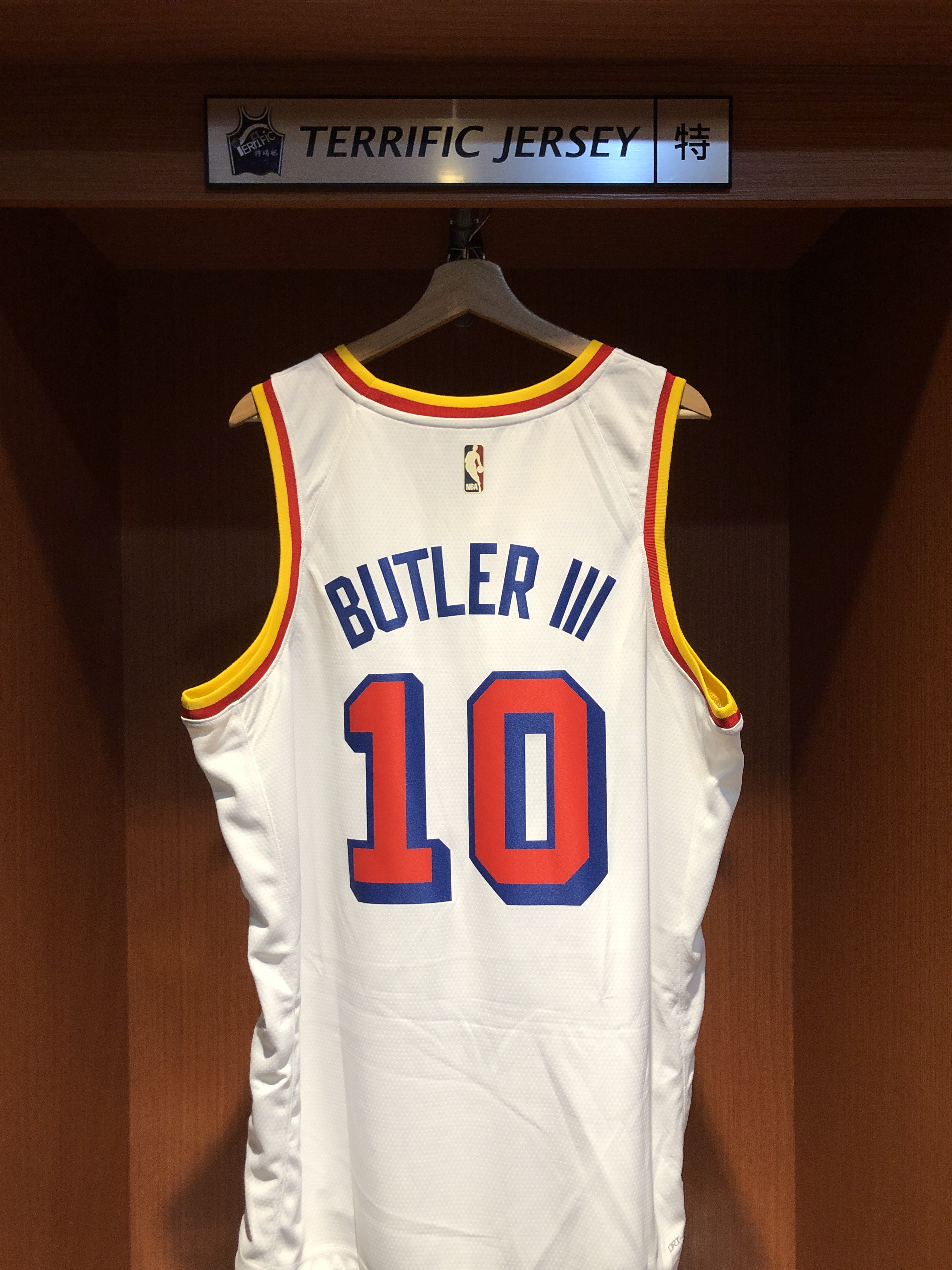 NBA球衣 Jimmy Butler 金州勇士復古 HWC Nike Swingman 球迷版 熱轉印 全新