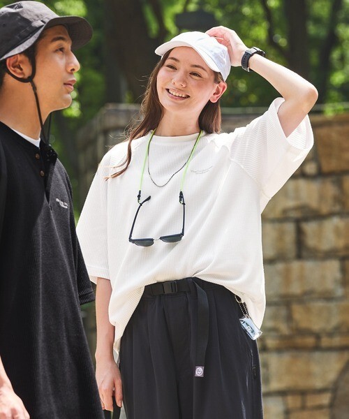 "現貨+代購" THE CRAFT CREW PRODUCTS 華夫格落肩短袖