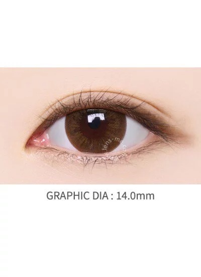 [散光] Lensme Torica 1 Month Weenin Brown｜月拋散光彩妝隱形眼鏡｜每盒2片