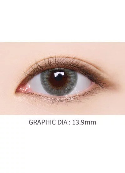 [散光] Lensme Torica 1 Month Fallin Gray｜月拋散光彩妝隱形眼鏡｜每盒2片