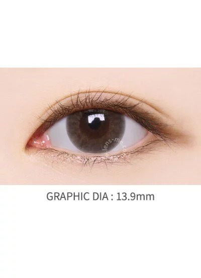 [散光] Lensme Torica 1 Month Fallin Choco｜月拋散光彩妝隱形眼鏡｜每盒2片