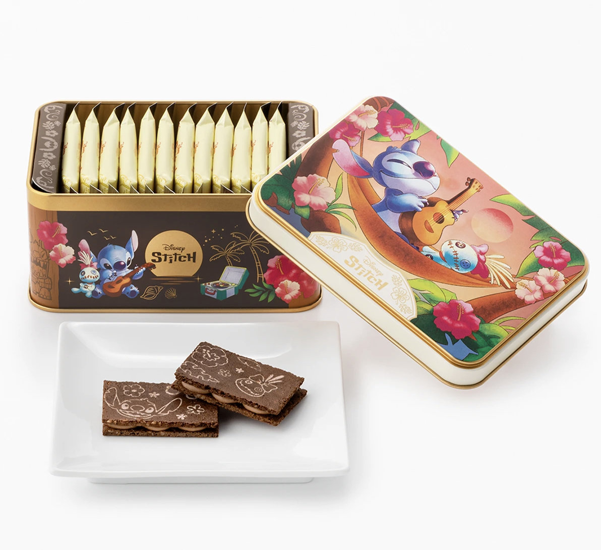 Tokyo Banana × Disney｜史迪仔澳洲堅果朱古力餅乾