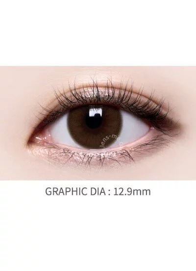 [散光] Lensme Torica 1 Month Real Some Choco｜月拋散光彩妝隱形眼鏡｜每盒2片