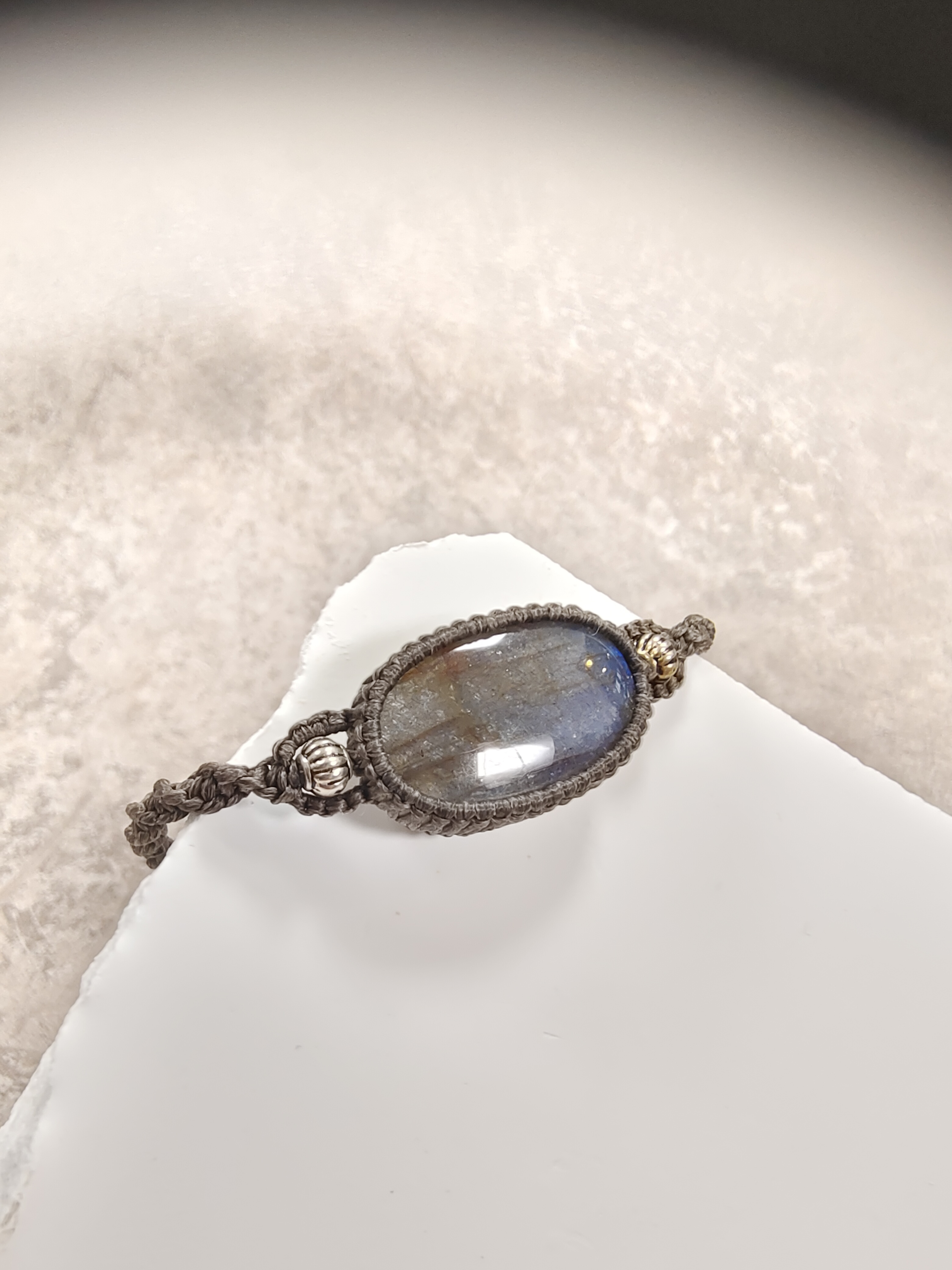 ✨拉長石 手織手鏈