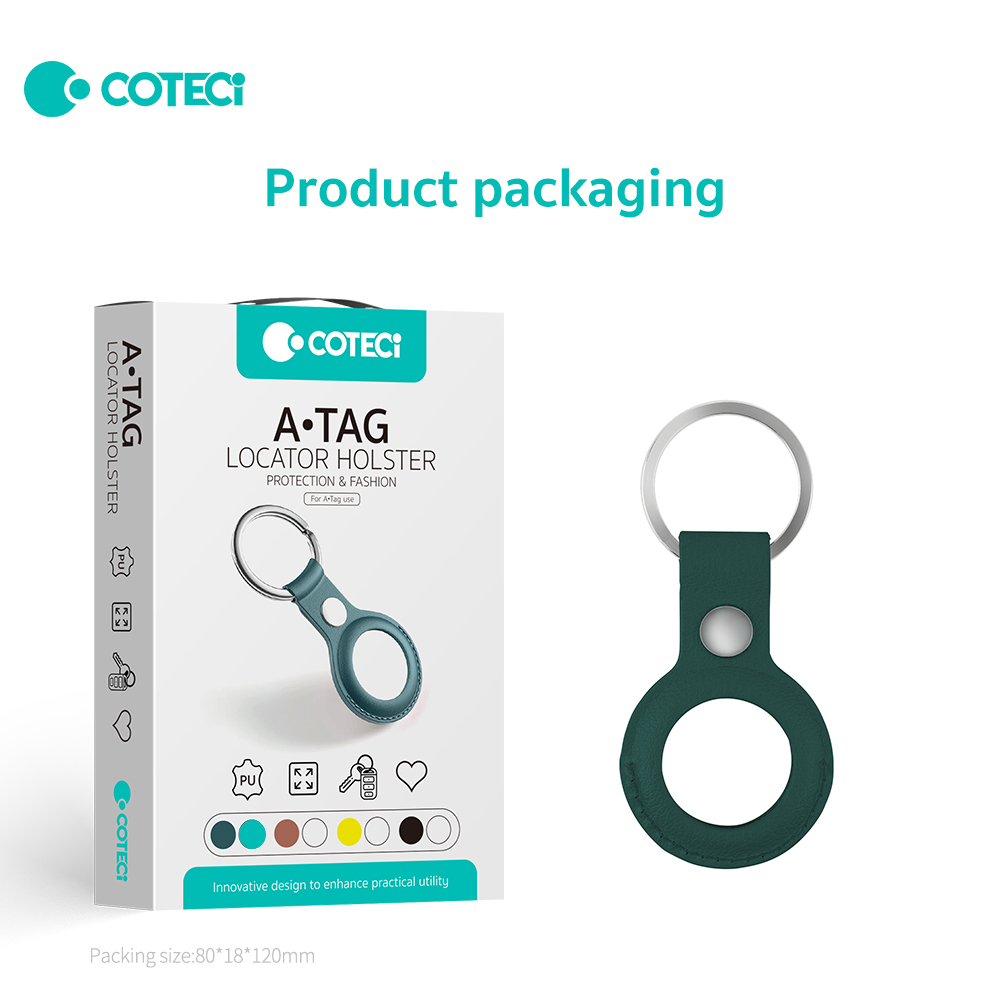 COTECI AirTag 防盜定位器皮套