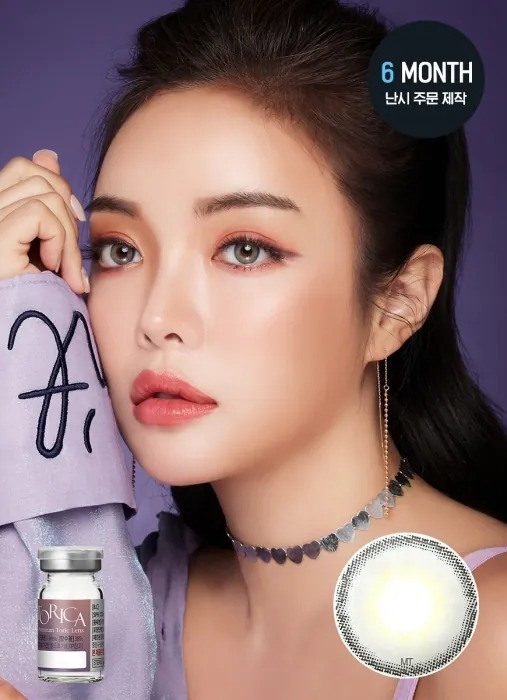 [散光] Lensme Torica Holoris Europefit Gray｜半年拋散光彩妝隱形眼鏡｜每樽1片