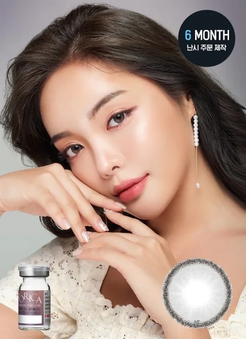 [散光] Lensme Torica Holoris Asianfit Gray｜半年拋散光彩妝隱形眼鏡｜每樽1片