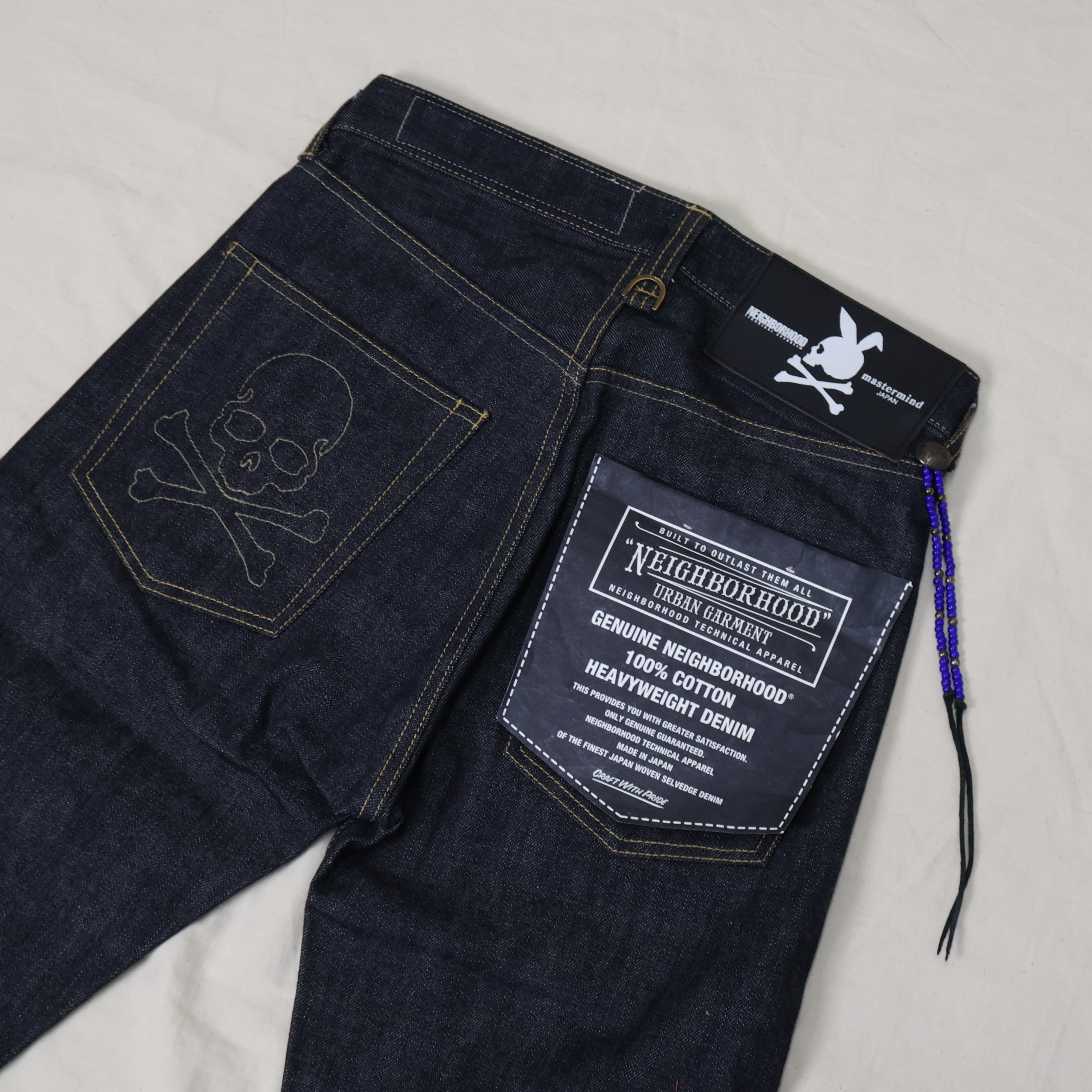 2012AW NEIGHBORHOOD MASTERMIND JAPAN NHMJ RIGID DP MID 原色 深中 牛王 牛仔褲 現貨