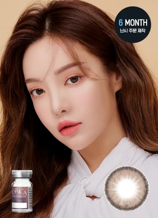 [散光] Lensme Torica Holoris 3Color Choco｜半年拋散光彩妝隱形眼鏡｜每樽1片