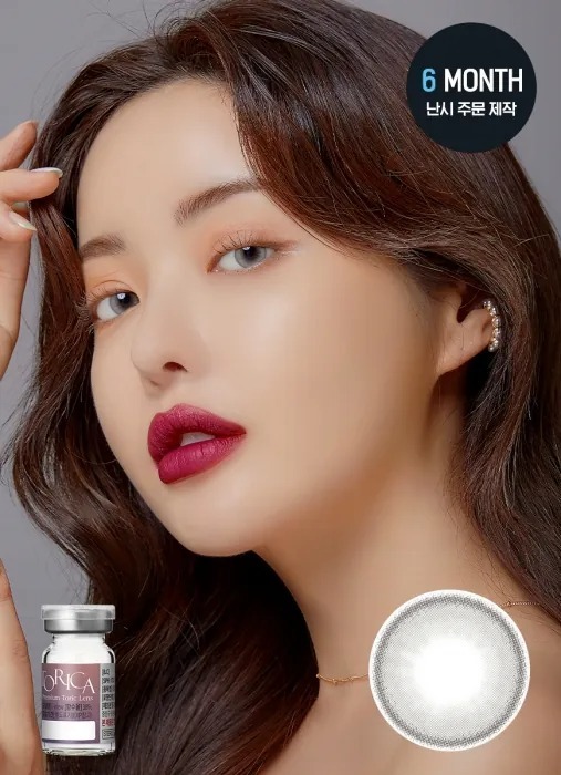 [散光] Lensme Torica Flexfit White Gray｜半年拋散光彩妝隱形眼鏡｜每樽1片