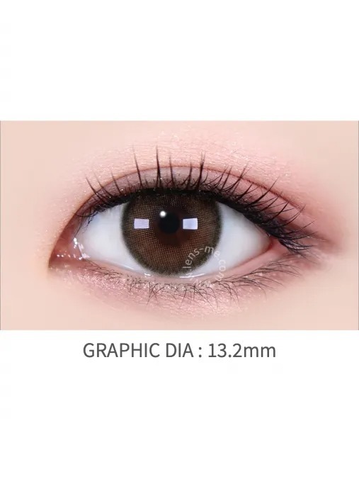 [散光] Lensme Torica Kiss Ash Brown｜半年拋散光彩妝隱形眼鏡｜每樽1片