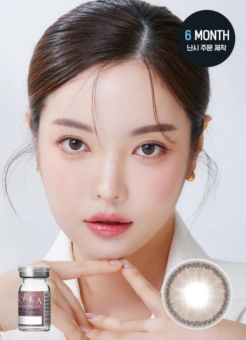 [散光] Lensme Torica Kiss Brown｜半年拋散光彩妝隱形眼鏡｜每樽1片