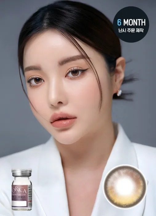 [散光] Lensme Torica Qloring Brown｜半年拋散光彩妝隱形眼鏡｜每樽1片