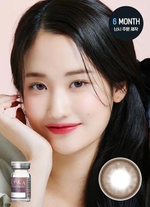 [散光] Lensme Torica Crenly Choco Brown｜半年拋散光彩妝隱形眼鏡｜每樽1片