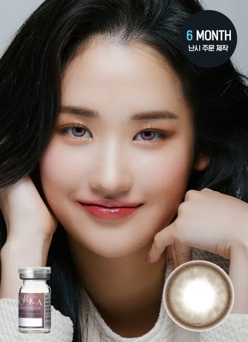 [散光] Lensme Torica Crenly Ash Brown｜半年拋散光彩妝隱形眼鏡｜每樽1片