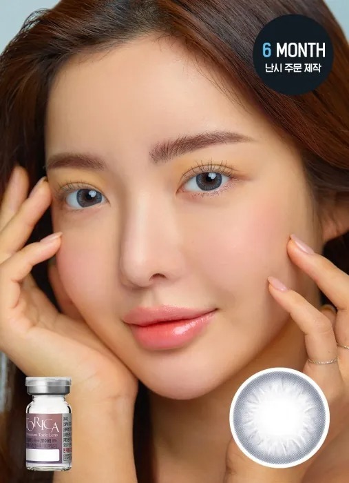 [散光] Lensme Torica Custom Look No.02 Gray｜半年拋散光彩妝隱形眼鏡｜每樽1片