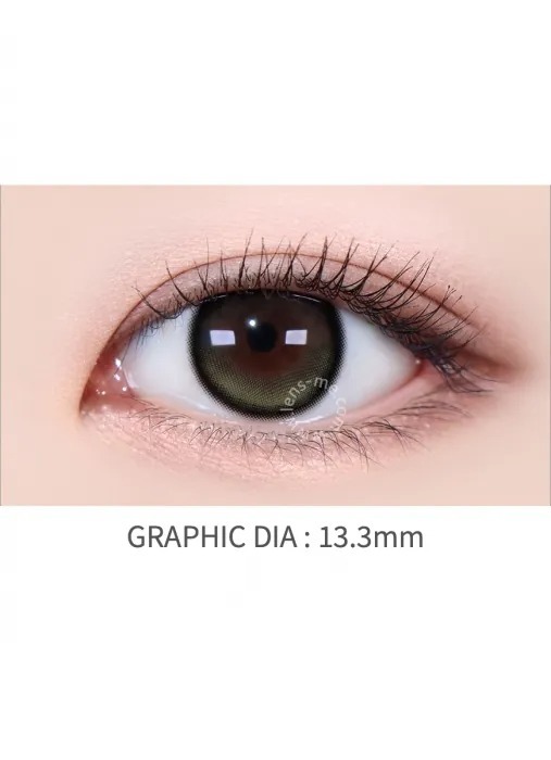 [散光] Lensme Torica Kuring Olive｜半年拋散光彩妝隱形眼鏡｜每樽1片