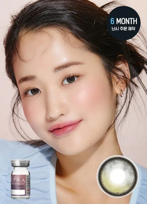 [散光] Lensme Torica Kuring Olive｜半年拋散光彩妝隱形眼鏡｜每樽1片