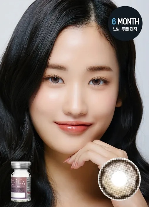 [散光] Lensme Torica Kuring Beige｜半年拋散光彩妝隱形眼鏡｜每樽1片