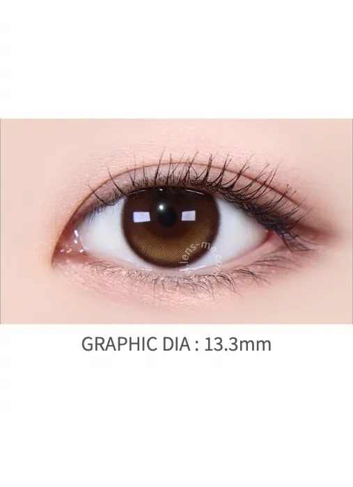 [散光] Lensme Torica Kuring Brown｜半年拋散光彩妝隱形眼鏡｜每樽1片