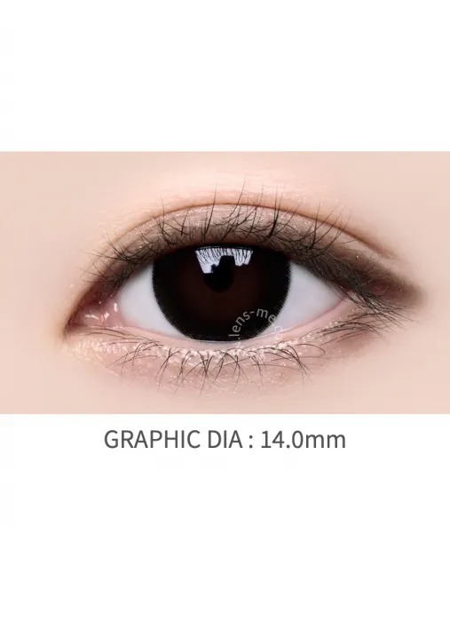 [散光] Lensme Torica Weenin Black｜半年拋散光彩妝隱形眼鏡｜每樽1片