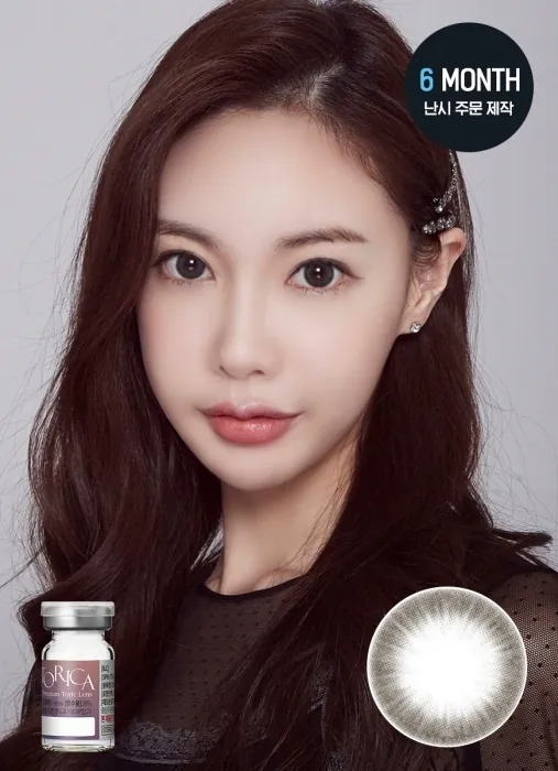 [散光] Lensme Torica Weenin Gray｜半年拋散光彩妝隱形眼鏡｜每樽1片