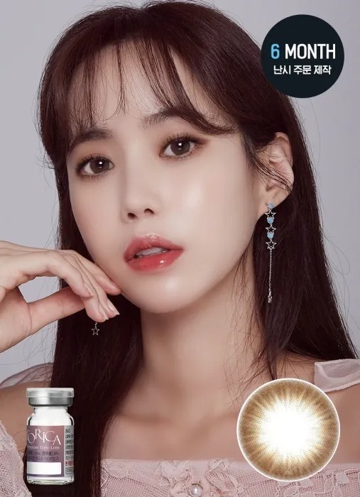 [散光] Lensme Torica Weenin Choco｜半年拋散光彩妝隱形眼鏡｜每樽1片