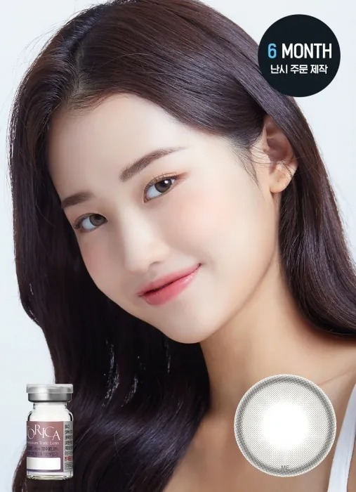 [散光] Lensme Torica Waterring Toneup Gray｜半年拋散光彩妝隱形眼鏡｜每樽1片