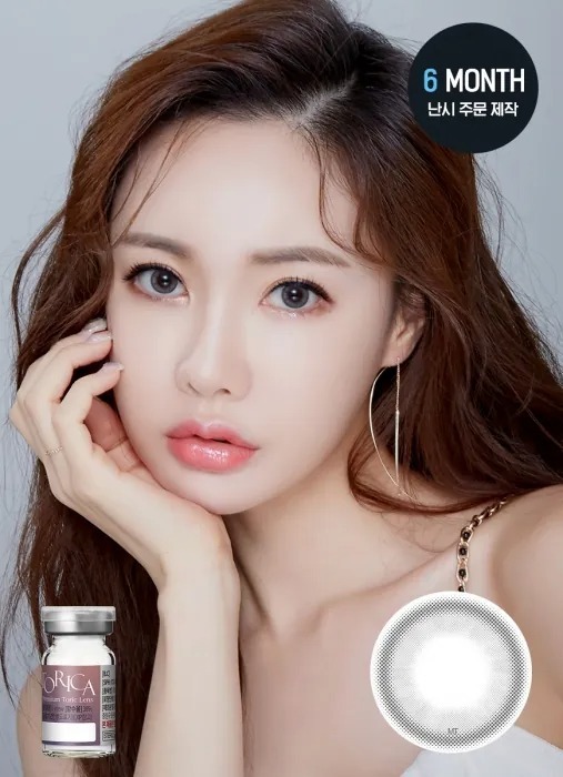 [散光] Lensme Torica Eye Bridge Gray｜半年拋散光彩妝隱形眼鏡｜每樽1片