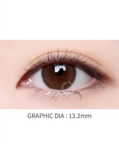 [散光] Lensme Torica Make Look Freeny Brown｜半年拋散光彩妝隱形眼鏡｜每樽1片