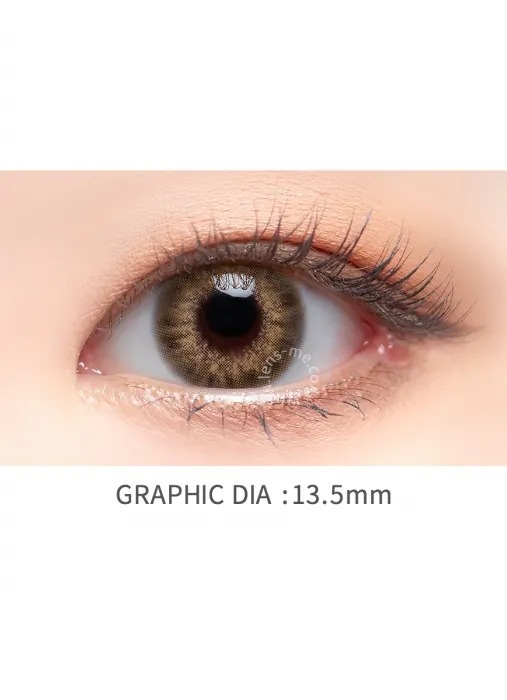 [散光] Lensme Torica Make Look Zinnive Brown｜半年拋散光彩妝隱形眼鏡｜每樽1片