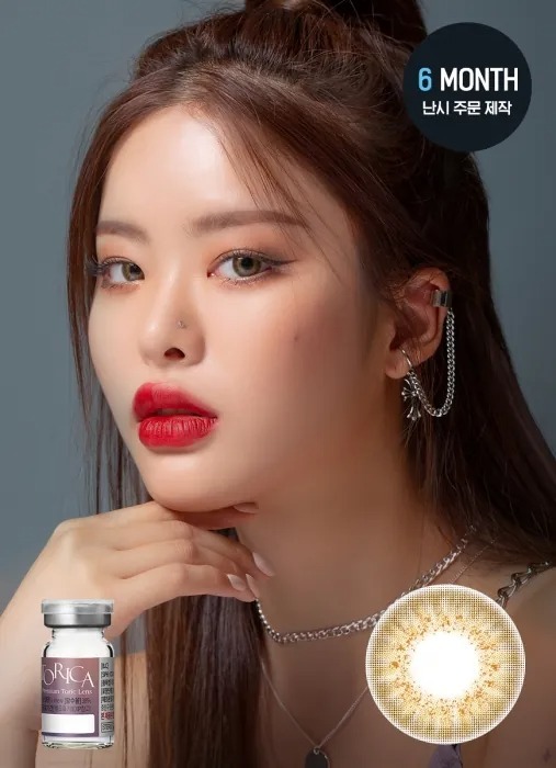 [散光] Lensme Torica Make Look Zinnive Brown｜半年拋散光彩妝隱形眼鏡｜每樽1片