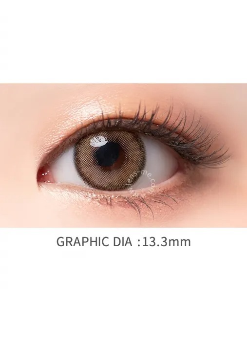 [散光] Lensme Torica Make Look Blonty Brown｜半年拋散光彩妝隱形眼鏡｜每樽1片