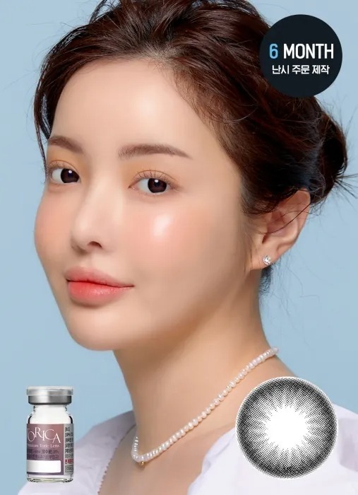 [散光] Lensme Torica Real Some Black｜半年拋散光彩妝隱形眼鏡｜每樽1片