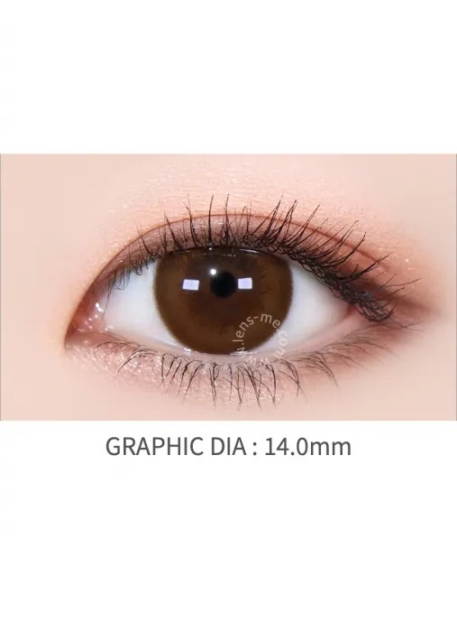 [散光] Lensme Torica Lusome Brown｜半年拋散光彩妝隱形眼鏡｜每樽1片 토리카 루썸 브라운 (난시 교정용)