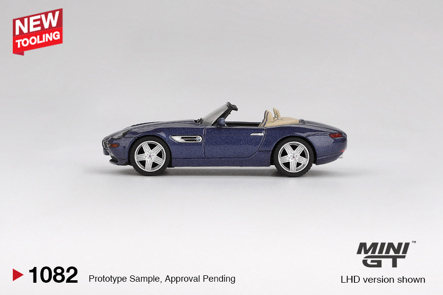 【預訂】Mini GT 1082 BMW Z8 Alpina  Alpine Blue
