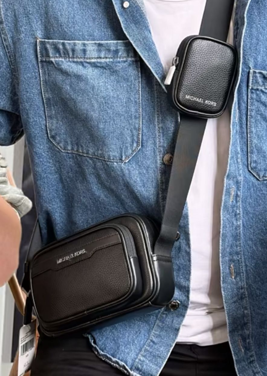 【現貨】Michael Kors Cooper Pebbled G071416 斜咩袋