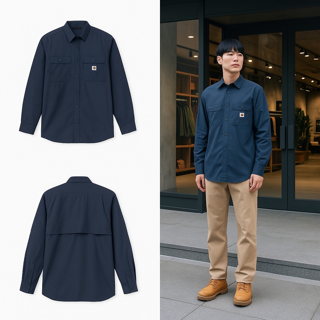 【預購】CARHARTT Force Relaxed G071423 男裝恤衫