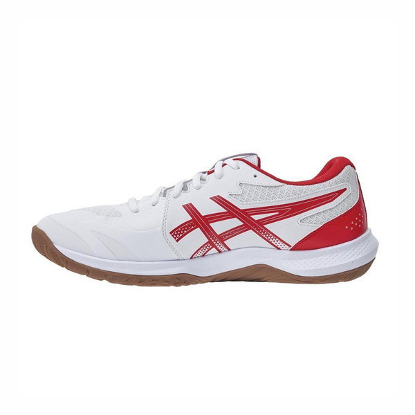 Asics Gel-tactic 13 2E 1073A084-101 男女 排球鞋 寬楦 穩定 包覆 回彈 白 紅